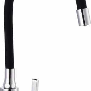 MONOMANDO LAVAPLATO CUELLO FLEXIBLE NEGRO