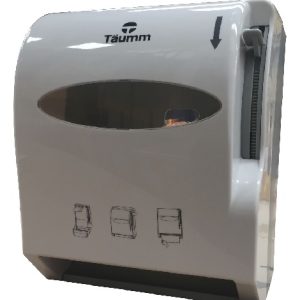 DISPENSADOR DE PAPEL CON PALANCA