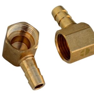 Cachimbo 90? HI 1/2" con Espiga 3/8 ? Lat?n