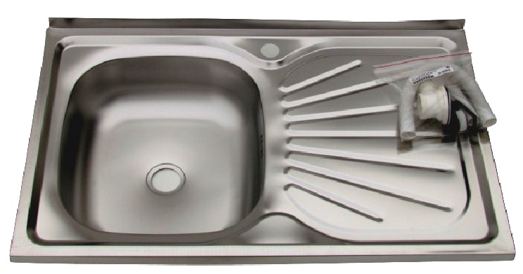 CUB LP INOX 80X50 0,5MM MONOMANDO SEC DERECHO